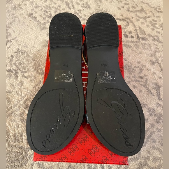 Guess tawny Sandals, Black and Gold, size 6 1/2 - Picture 5 of 5